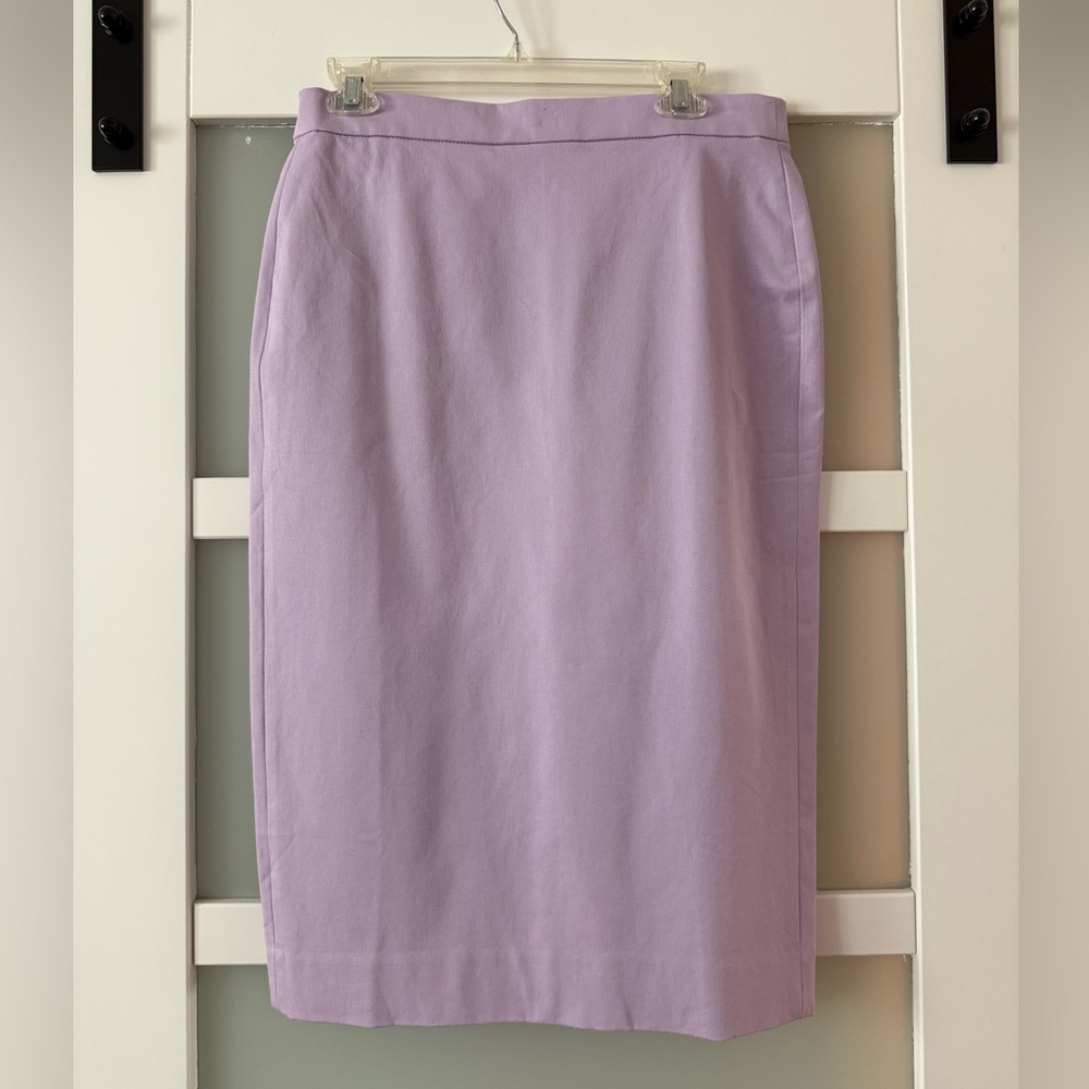 NWT!! J. Crew Lilac Pencil Skirt